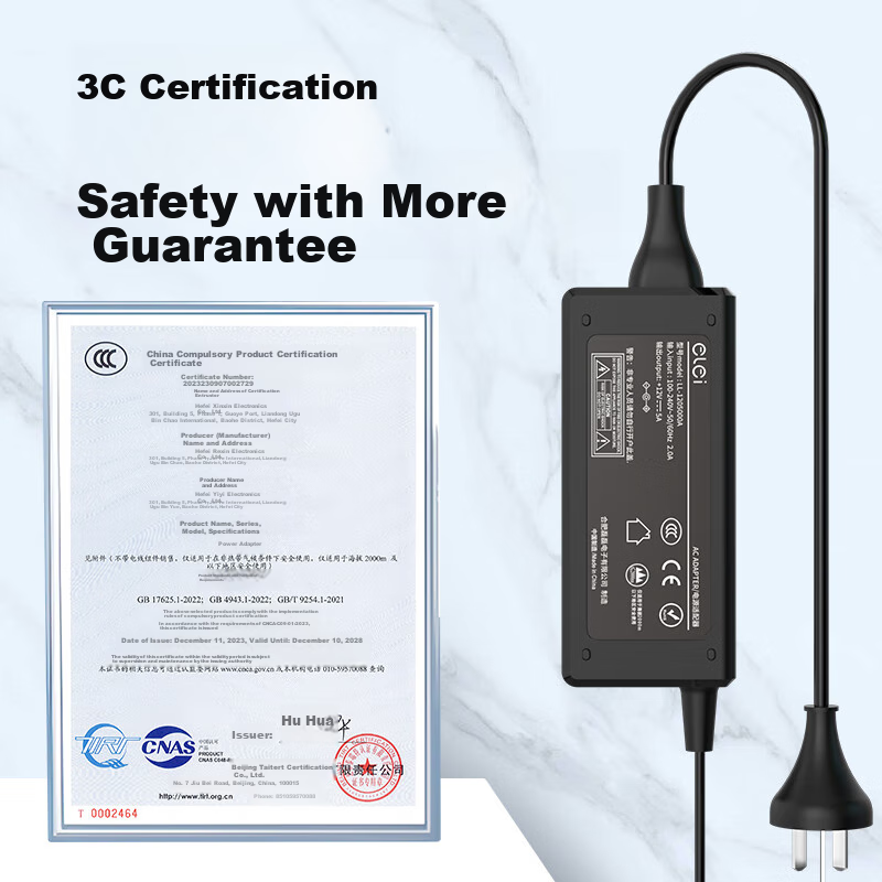 Lei High-Quality 12V 6A Power Adapter, LED LCD Monitor Power Cable, 3A 4A 5A Har...