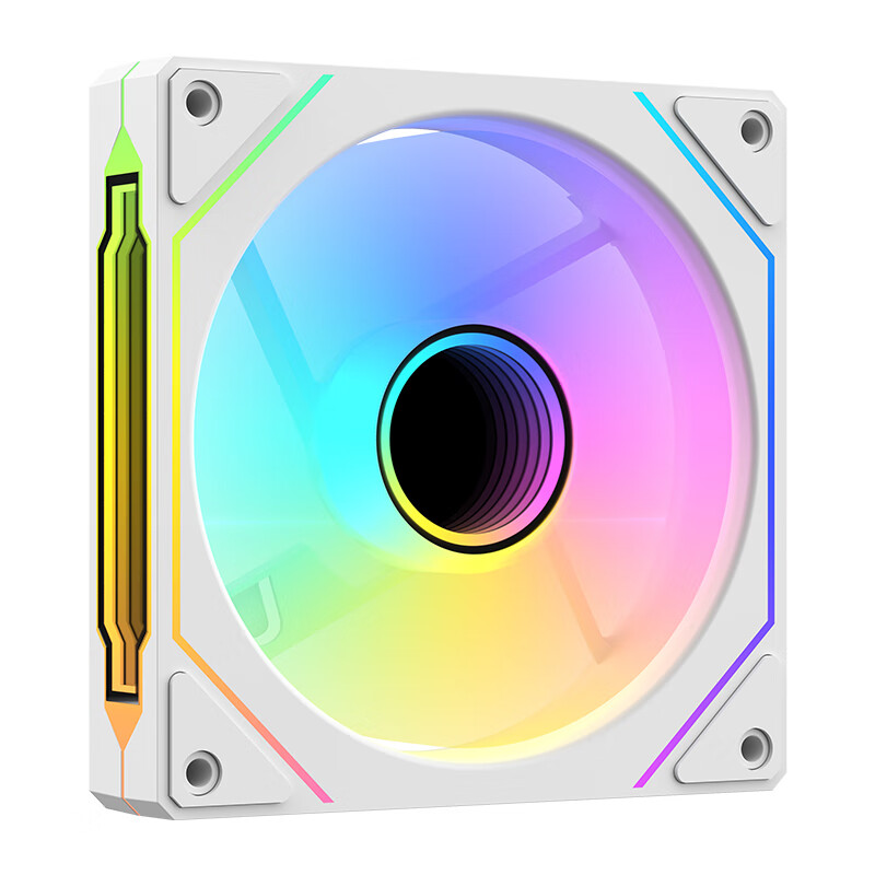 AOCT121RW/93 Anti-Leaf, White 12CM, Desktop Case Cooling Fan, ARGB Light Sync, 5...