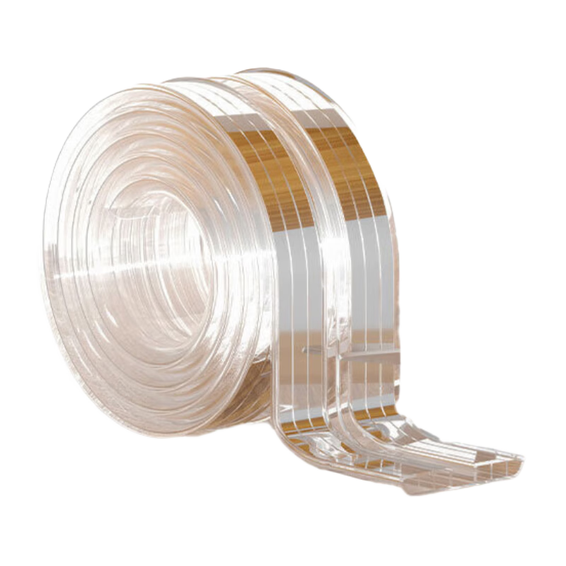 BFU Hollow Transparent Anti-Collision Strip, Acrylic Gel, for Home Use, Children...