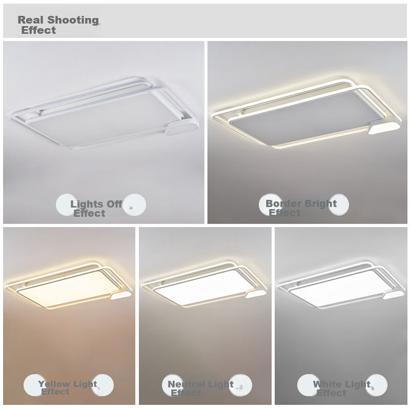 FSL Foshan Lighting Ceiling Light for Living Room, Nordic Modern Minimalist Styl...