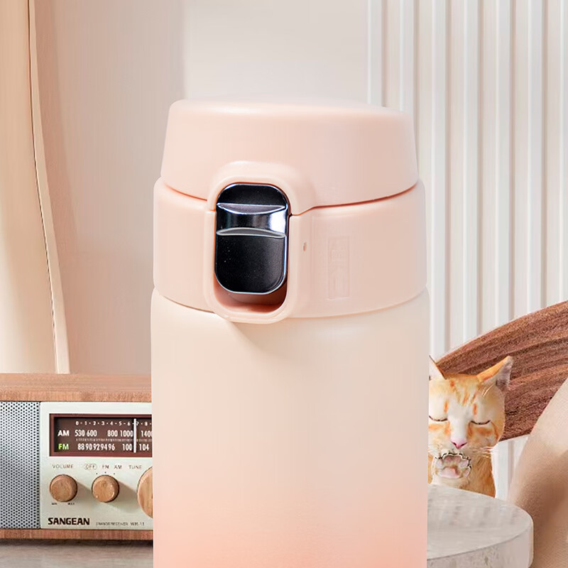 Debo Delbo Insulated Cup 304 Stainless Steel Men and Women Students Portable Wat...