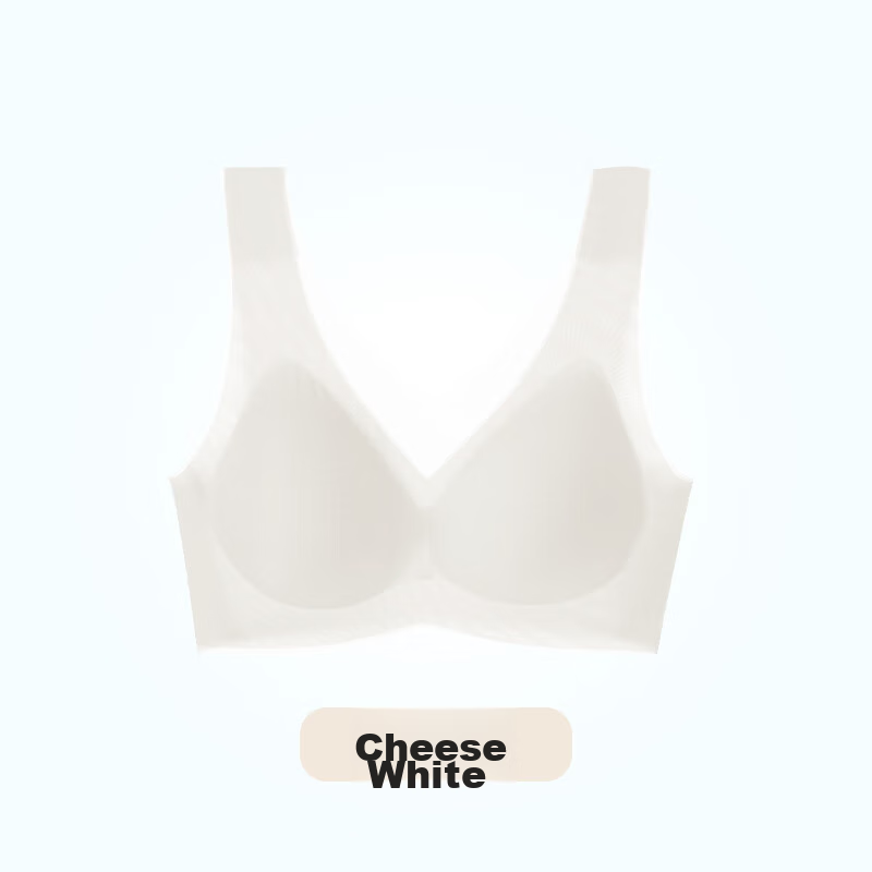 Ordifen Women's Cooling Ice Silk Bra, Seamless, Wireless, Breathable, Thin, Push...