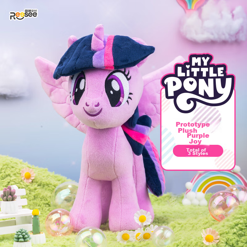 MINISO My Little Pony Original Plush Doll Stuffed Toy Pillow Birthday Gift for W...