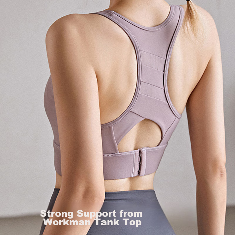 Ordifen Sports Bra for Women, Shock-Absorbing, Large Bust, Yoga Vest, One-Piece...
