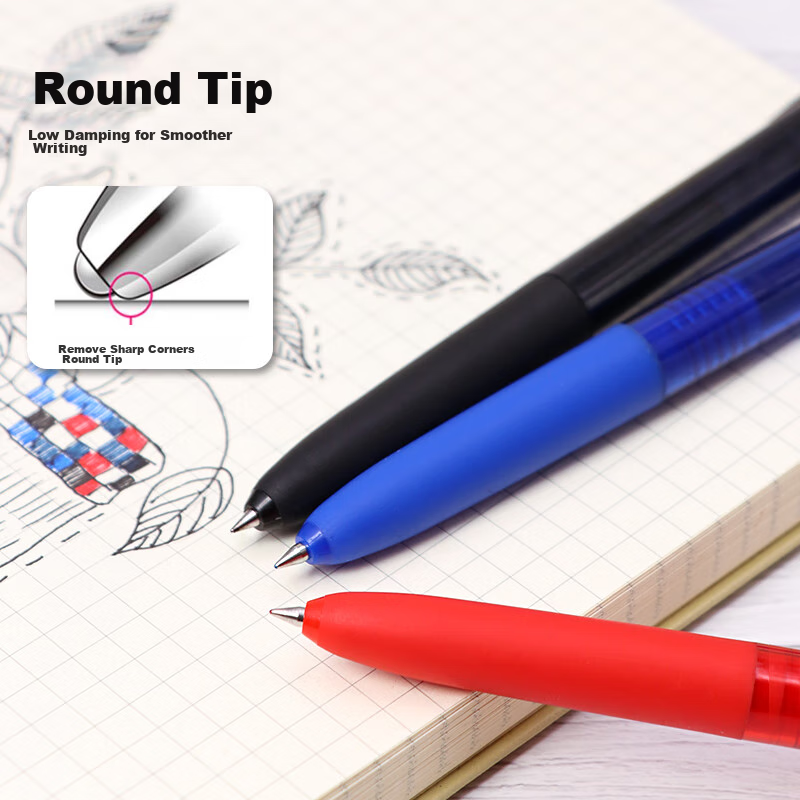 Uni Mitsubishi UMN-155 Low-Damping Retractable Black Gel Pen, Stylish 0.5mm Blac...