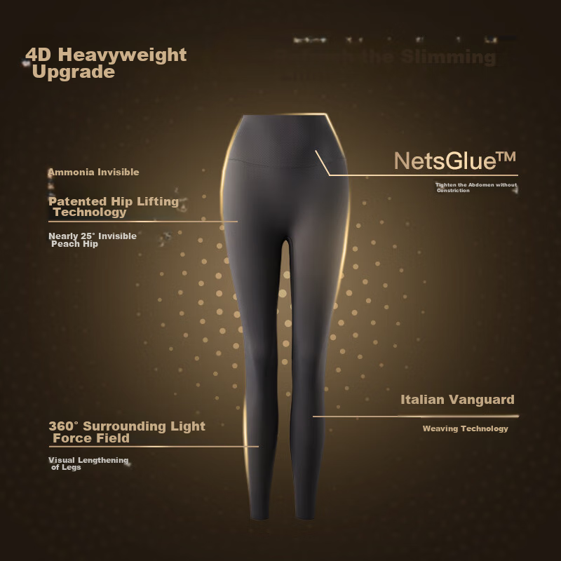 Curvism Shaping Yoga Pants Tummy Control Butt Lifting Shark Pants Women's Leggin...