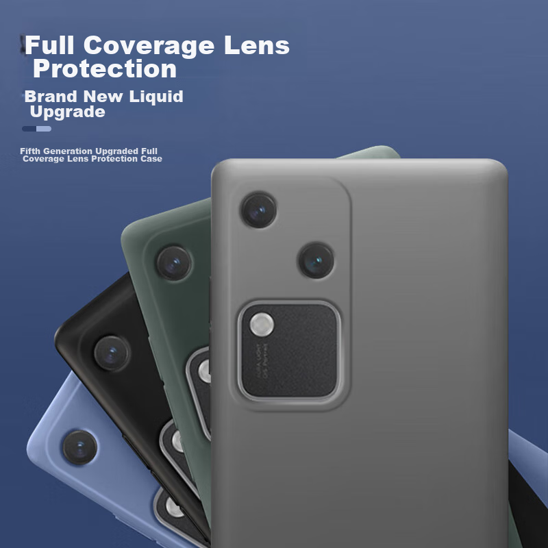 Nai Xiao Ya Vivos 18 Phone Case, S18 Protective Cover, Liquid Silicone Full Prot...