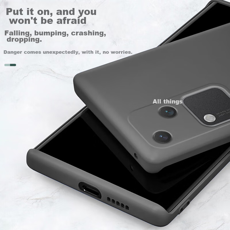 Nai Xiao Ya Vivos 18 Phone Case, S18 Protective Cover, Liquid Silicone Full Prot...