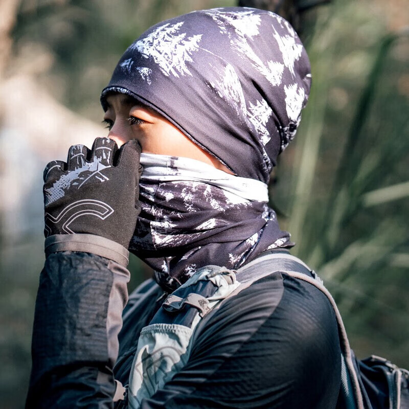 Flipbelt Running Face Mask, Neck Gaiter, Multi-Functional Headband, Windproof, D...