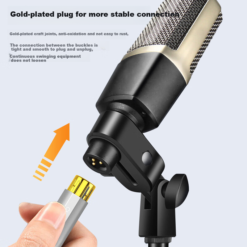 CHOSEAL Cardon Male to Female Audio Extension Cable Aluminum Shell Double Layer...