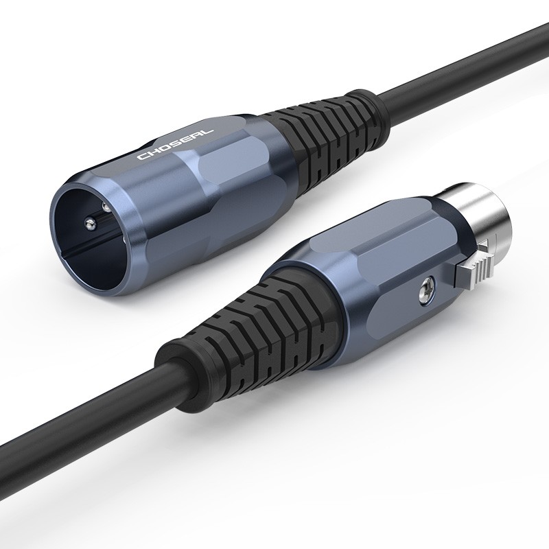 Akihabara (CHOSEAL) XLR Male to Female Audio Cable, Karaoke Live Streaming Micro...