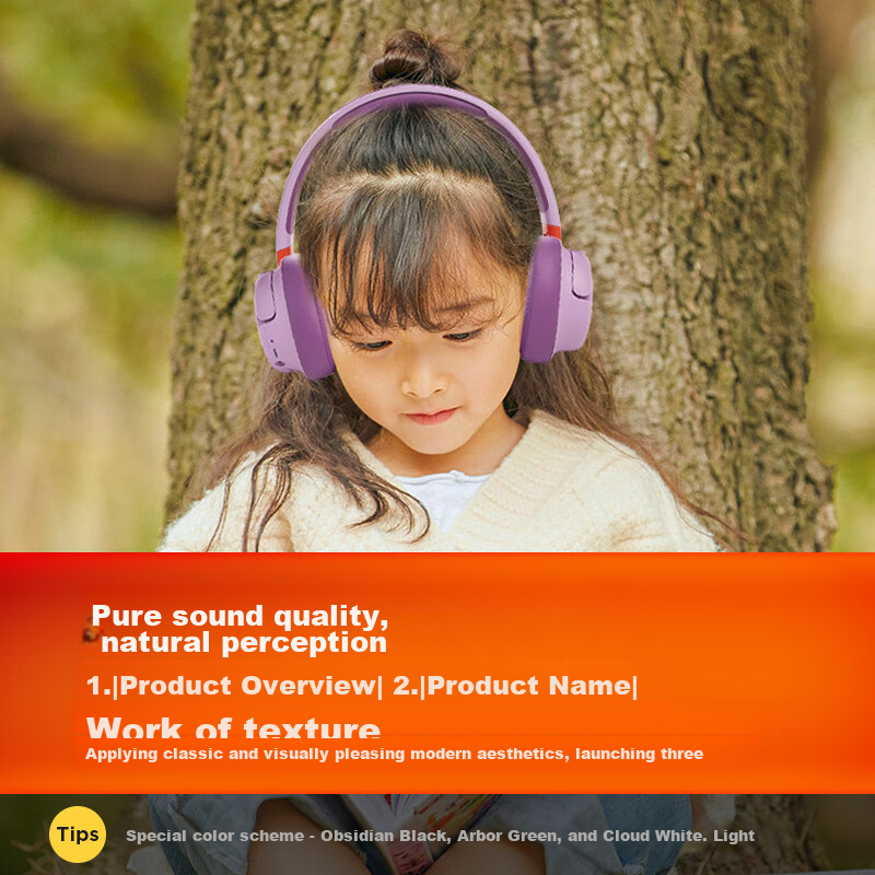 JBL JR460NC Over-Ear Noise-Cancelling Bluetooth Headphones, Immersive Wireless H...