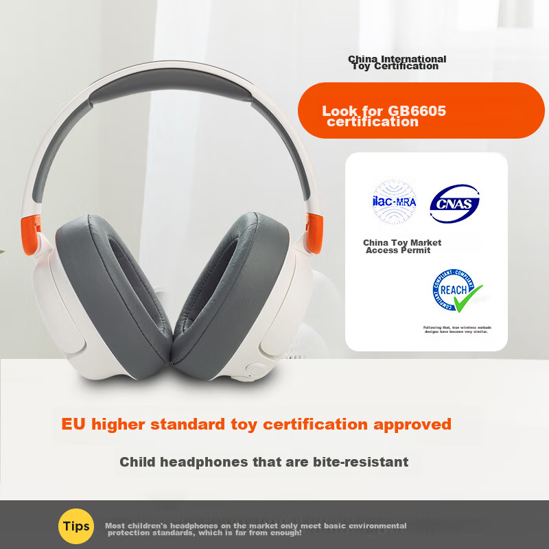 JBL JR460NC Over-Ear Noise-Cancelling Bluetooth Headphones, Immersive Wireless H...