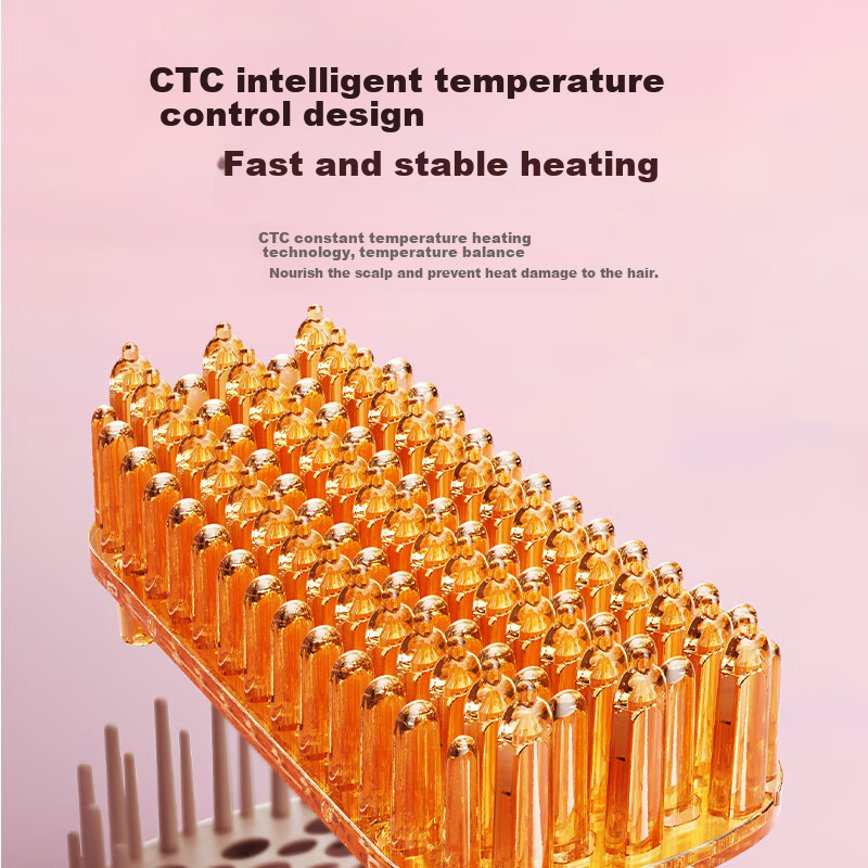 MinHuang Straight And Curling Ionic Hair Straightener, Dual-Use Electric Comb, H...