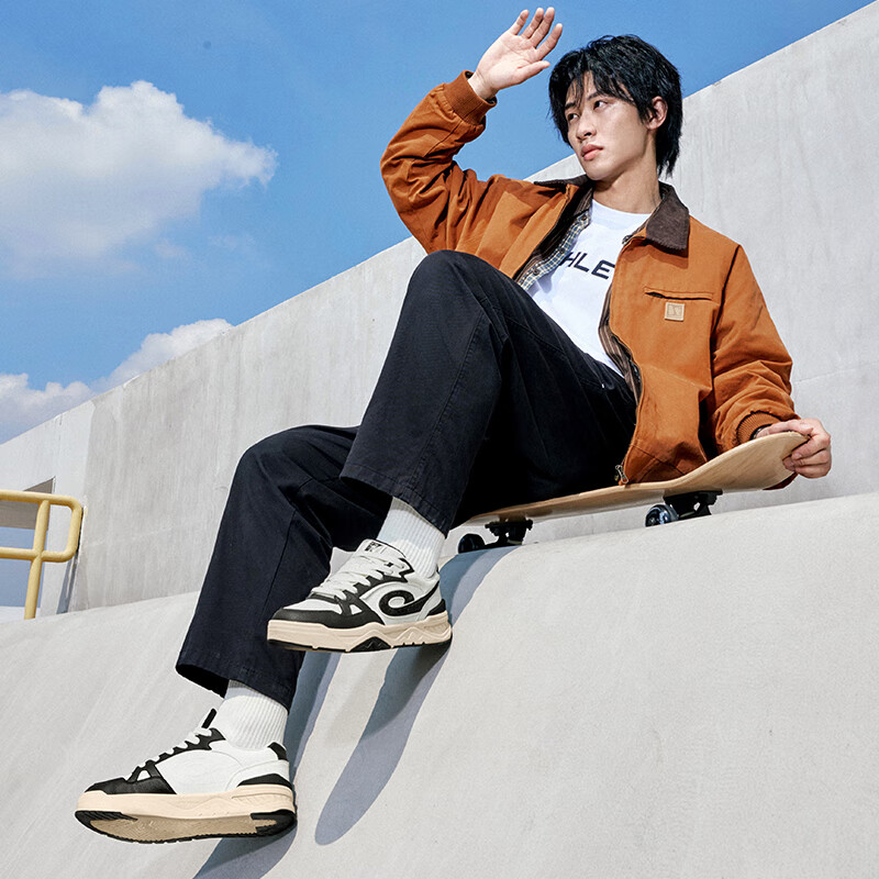 Jordan Rowing Boat | Men's Low-top Thick-soled Wear-resistant Lightweight Simple...