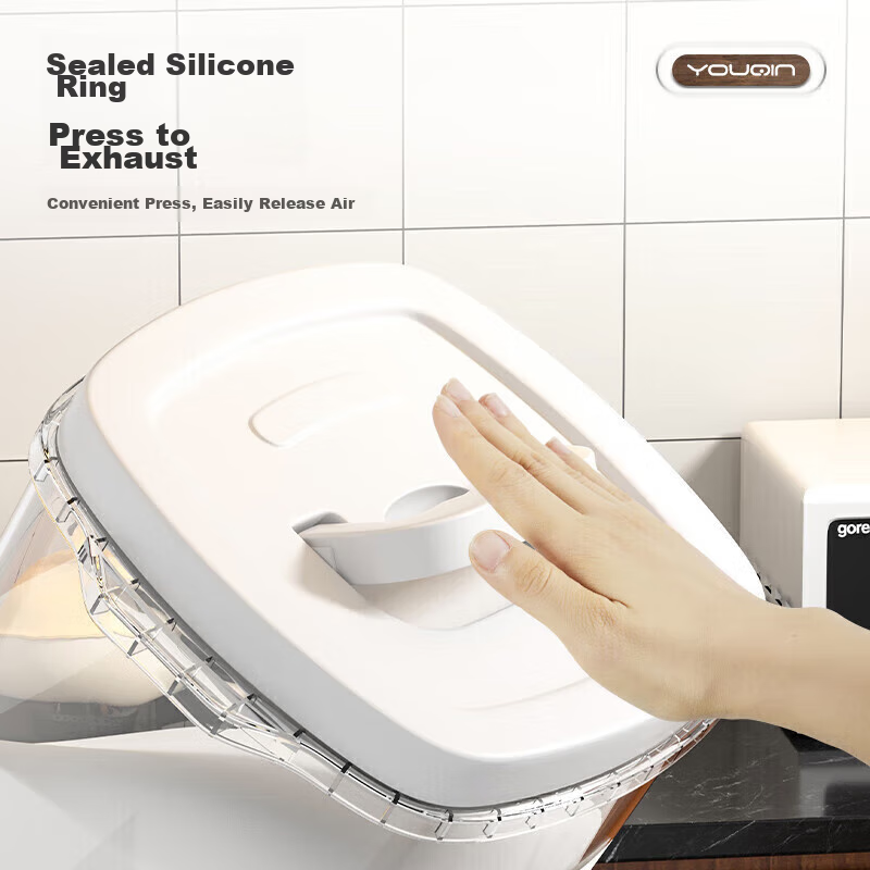 MUYA Flour Storage Container, Household Rice Bucket, Flour Bucket, Pest-Proof An...