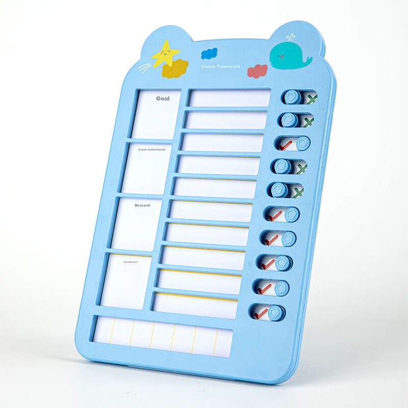 Comix Student Self-Discipline Check-In Device, Time Management Tool, Summer Vaca...