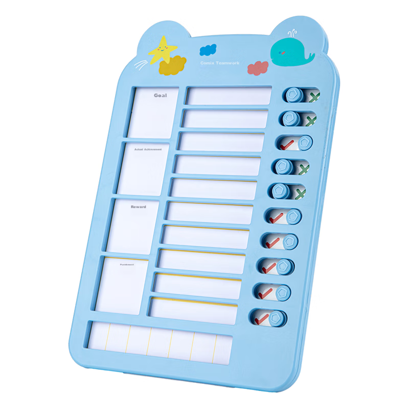 Comix Student Self-Discipline Check-In Device, Time Management Tool, Summer Vaca...