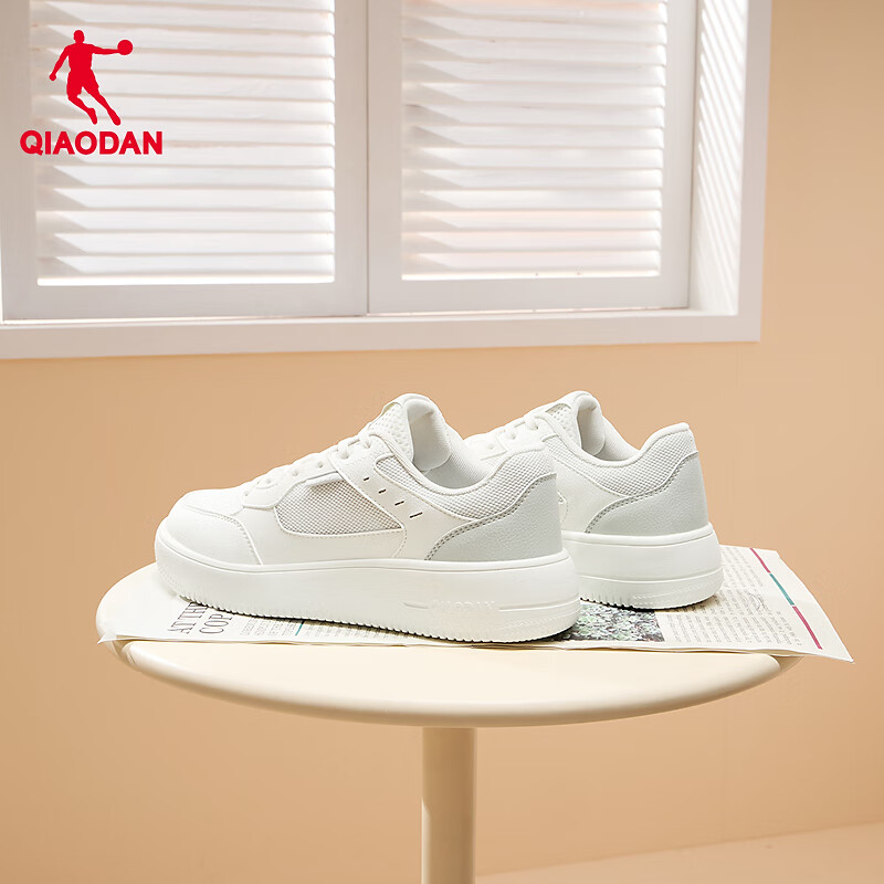 Jordan Women's Mesh Breathable White Shoes for Summer, Lightweight and Trendy Ca...