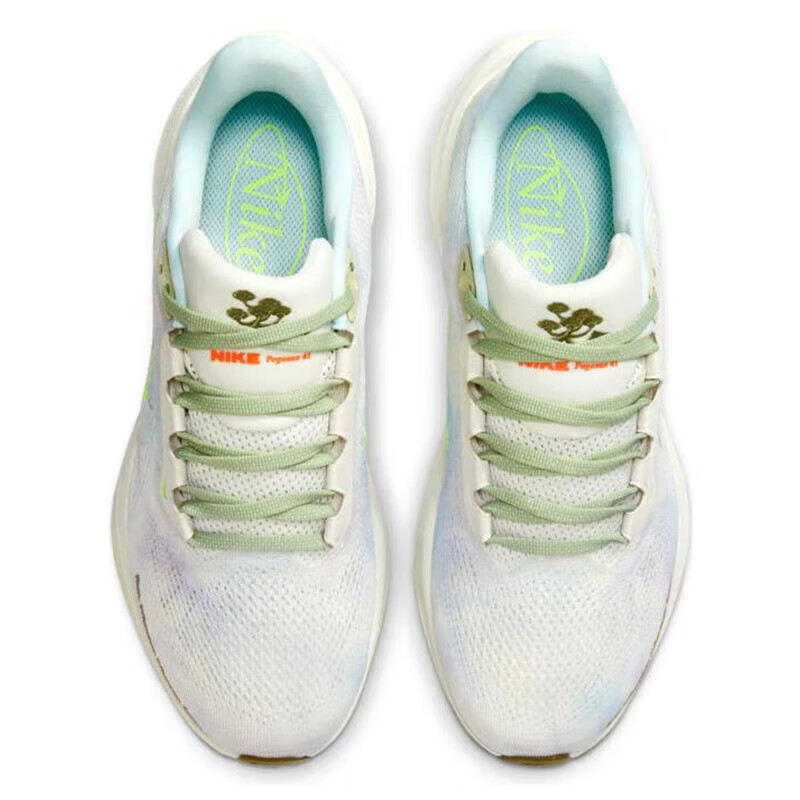 Nike Pegasus 41 Women's Running Shoes, HQ3465-143, White And Blue, Size 36.5