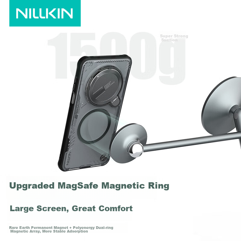 NILLKIN Magnetic Adsorption Phone Case for Huawei Mate 70 Pro+ with Full Lens Pr...