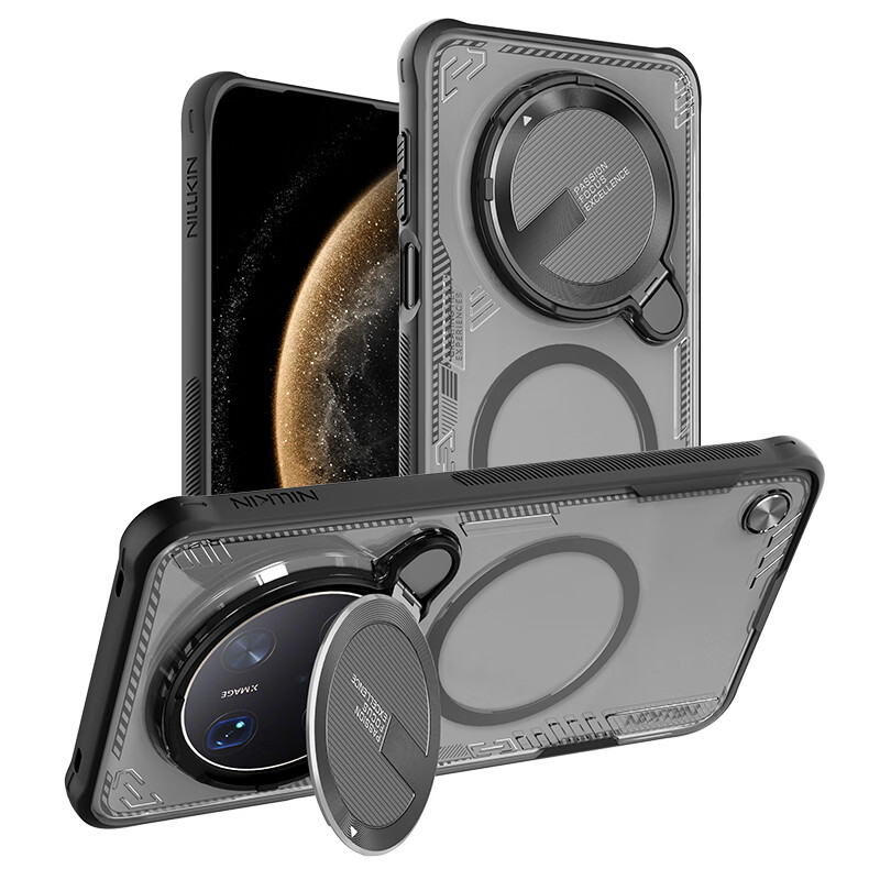 NILLKIN Magnetic Adsorption Phone Case for Huawei Mate 70 Pro+ with Full Lens Pr...