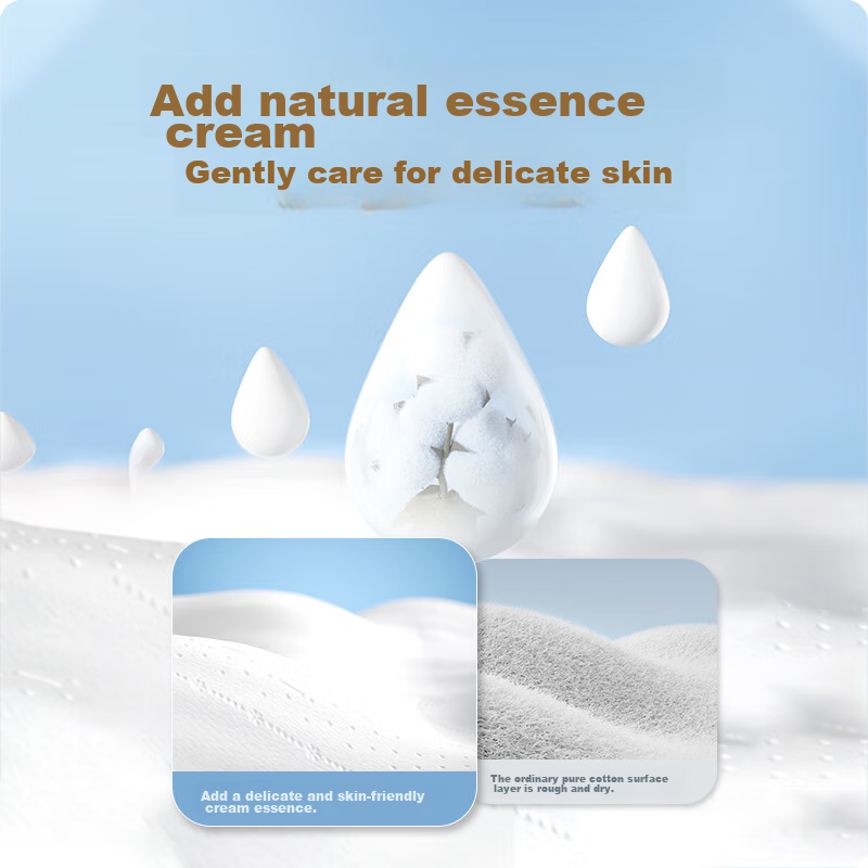 Qidukongian Tianshan Cotton Sanitary Napkins, Pure Cotton Xinjiang Cotton, 68 Pi...