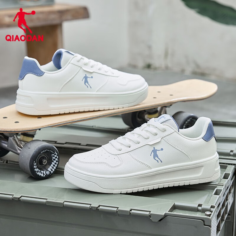 Jordan White Dragon Men's Sneakers, Summer White Shoes, Breathable Thick-Soled H...