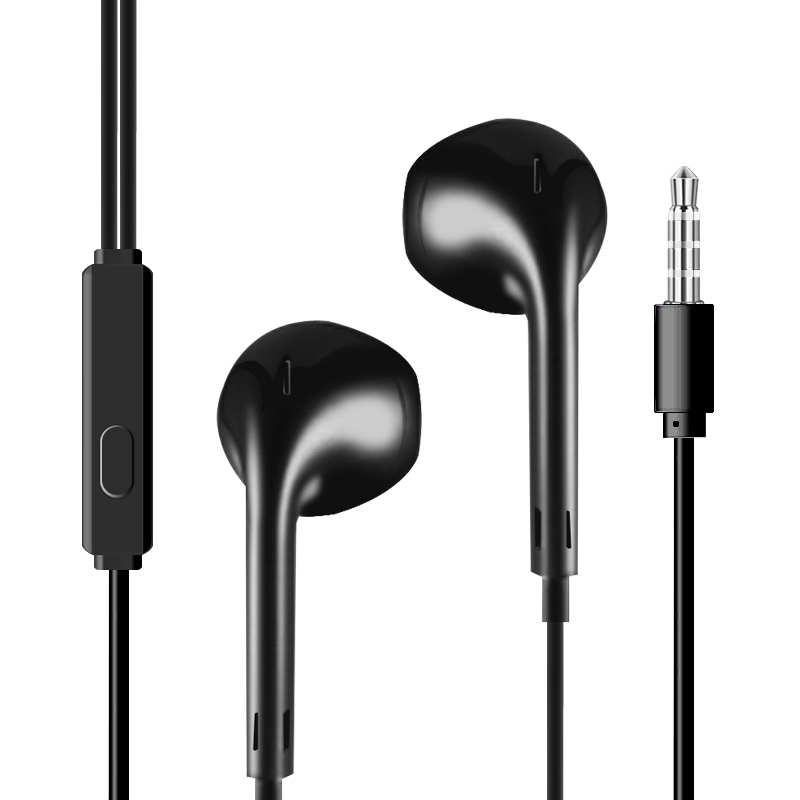 Newmine NM-LK06 Semi In-Ear Wired Headphones with Remote Control, Mobile Phone H...