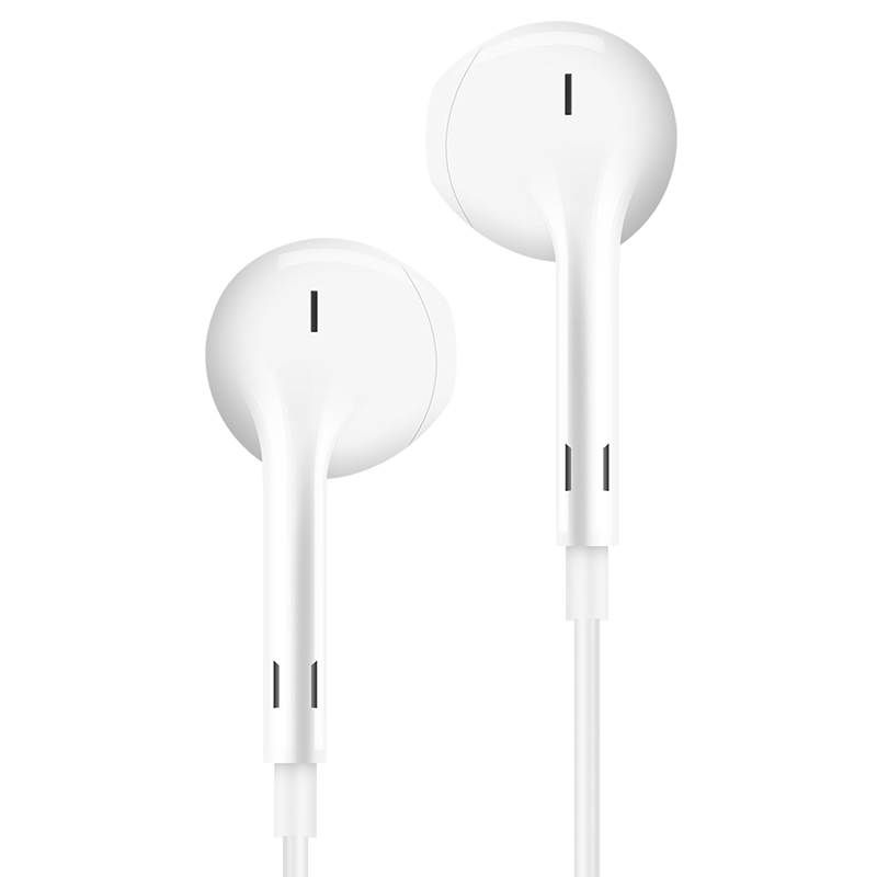 Newmine NM-LK06 Semi-in-ear Wired Headphones with Cable Control, Phone Headphone...