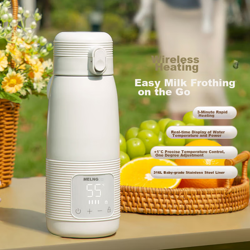 MeiLing Wireless Portable Constant Temperature Kettle, Baby Water Bottle, Childr...