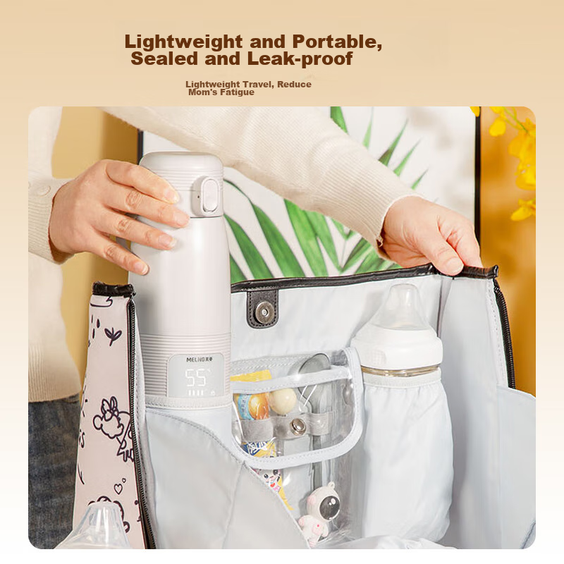 MeiLing Wireless Portable Constant Temperature Kettle, Baby Water Bottle, Childr...