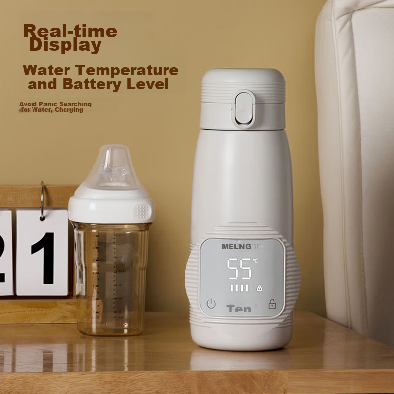MeiLing Wireless Portable Constant Temperature Kettle, Baby Water Bottle, Childr...