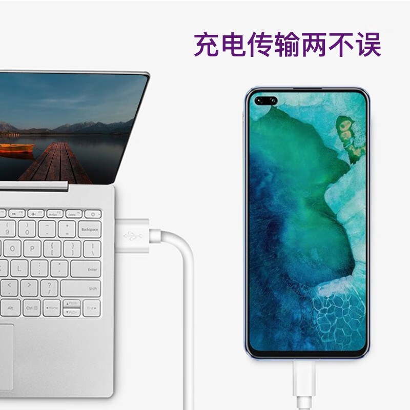 Newmine Type-C Data Cable, 5A Super Fast Charging, USB-C Android Adapter, Compat...