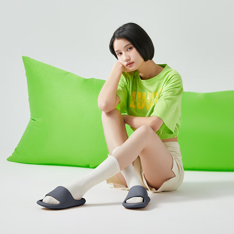 Puxi Banana Boat Couple Slippers, Women's Summer Bathroom Non-Slip Indoor Home S...