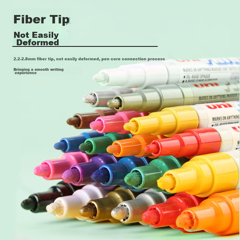 Mitsubishi (Uni) PX-20 Medium-Sized Paint Pen (Gold), 2.2-2.8mm (12-Pack), (Suit...