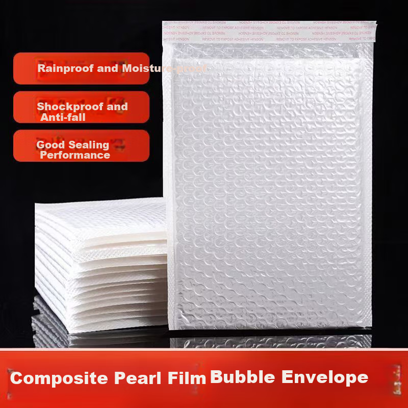 Padded Bubble Mailers Waterproof Shockproof Foam Bags Packaging 11*13cm+4/20pcs