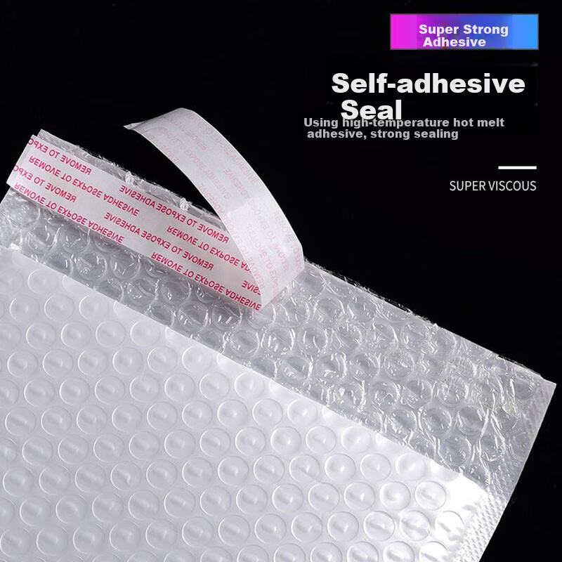 Padded Bubble Mailers Waterproof Shockproof Foam Bags Packaging 11*13cm+4/20pcs