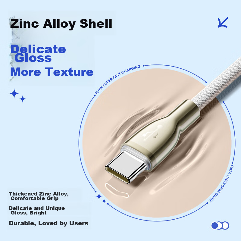 Pisen Apple 16/15 Charging Cable, Type-C Data Cable, 6A Fast Charging 100W/66W,...