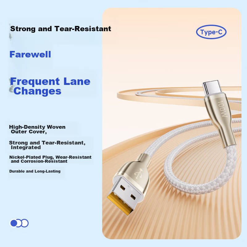 Pisen Apple 16/15 Charging Cable, Type-C Data Cable, 6A Fast Charging 100W/66W,...