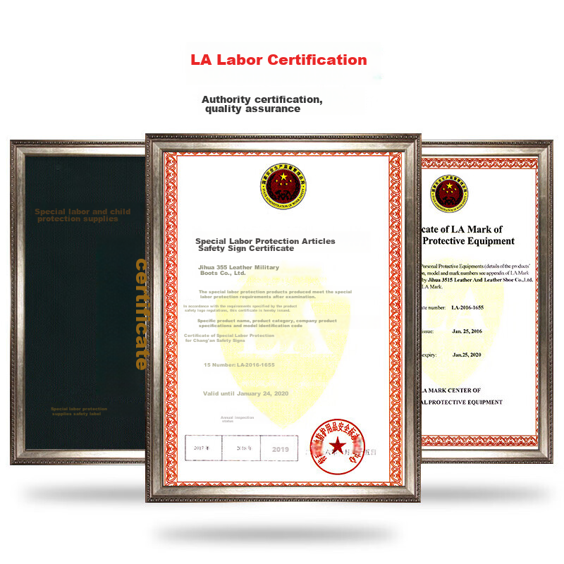 Qiangren Safety Shoes for Men LG-161, Steel Toe Cap And Steel Sole, LA Certified...