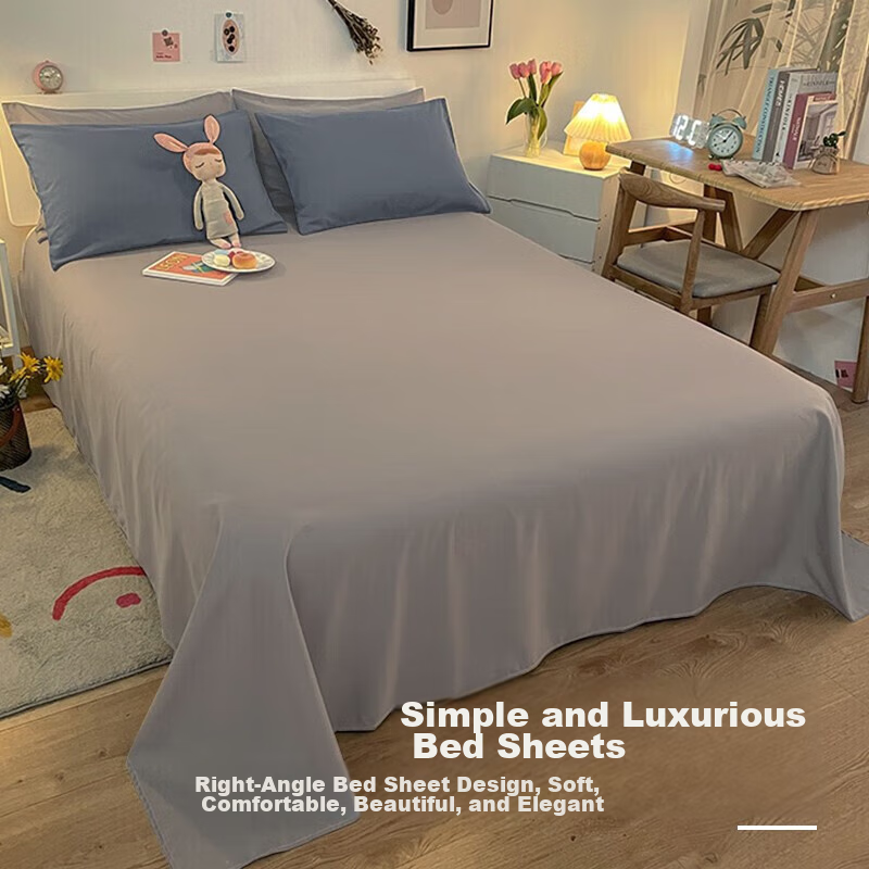 NanJiren Bedding Set for 1.5x2m Bed, 3-Piece Set Including Duvet Cover, Bed Shee...