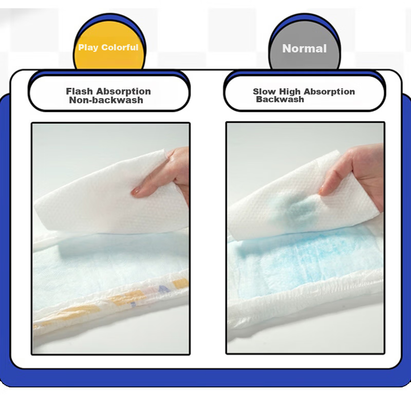 Chiaus Colorful Diapers, L Size, 78 Pieces, Baby Diapers, Ultra-Absorbent, Dry A...