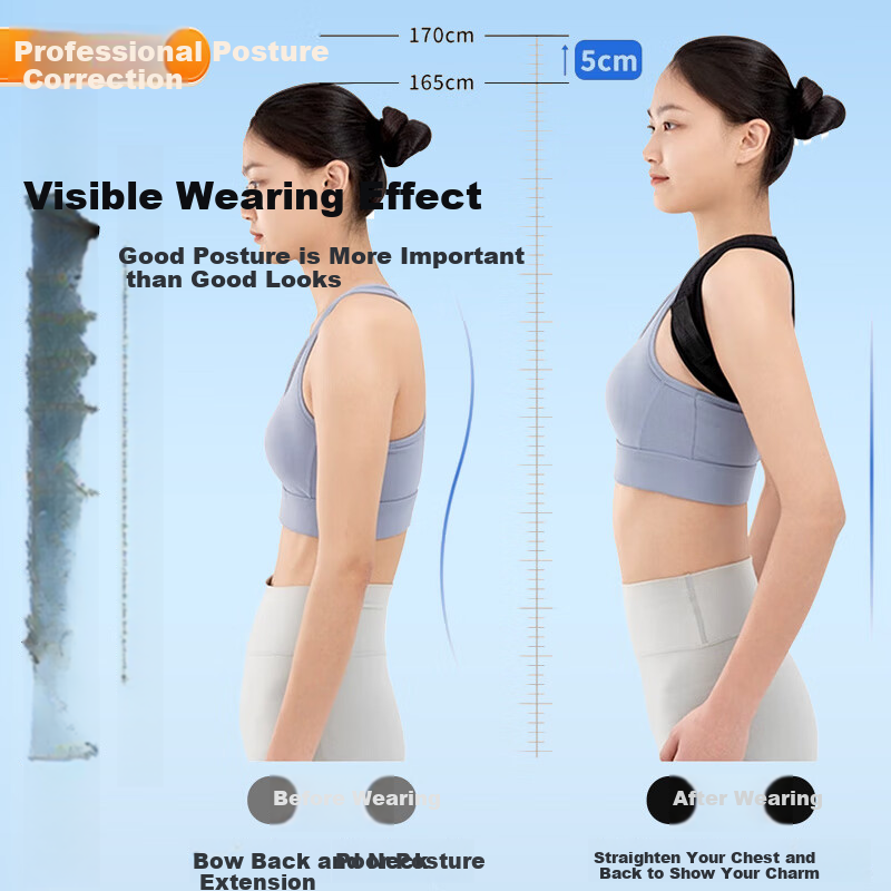 Pioneer Shoulder Corrector for Men and Women, Fitness Chest Expansion Back Train...