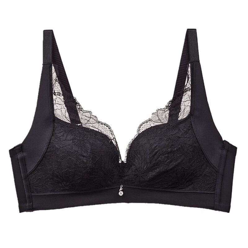 Ordifen Women's Wireless Bra Antibacterial Skin-friendly Side Collection Anti-sa...