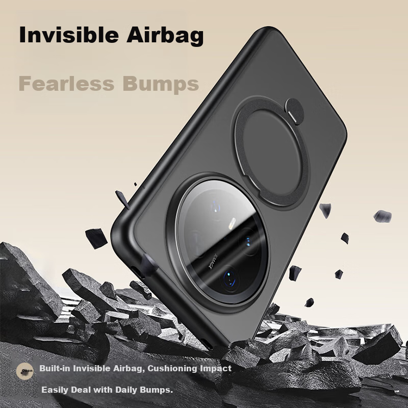 PISEN Huawei Mate70 Phone Case Mate70 Skin-Feel Protective Cover with Stand Magn...