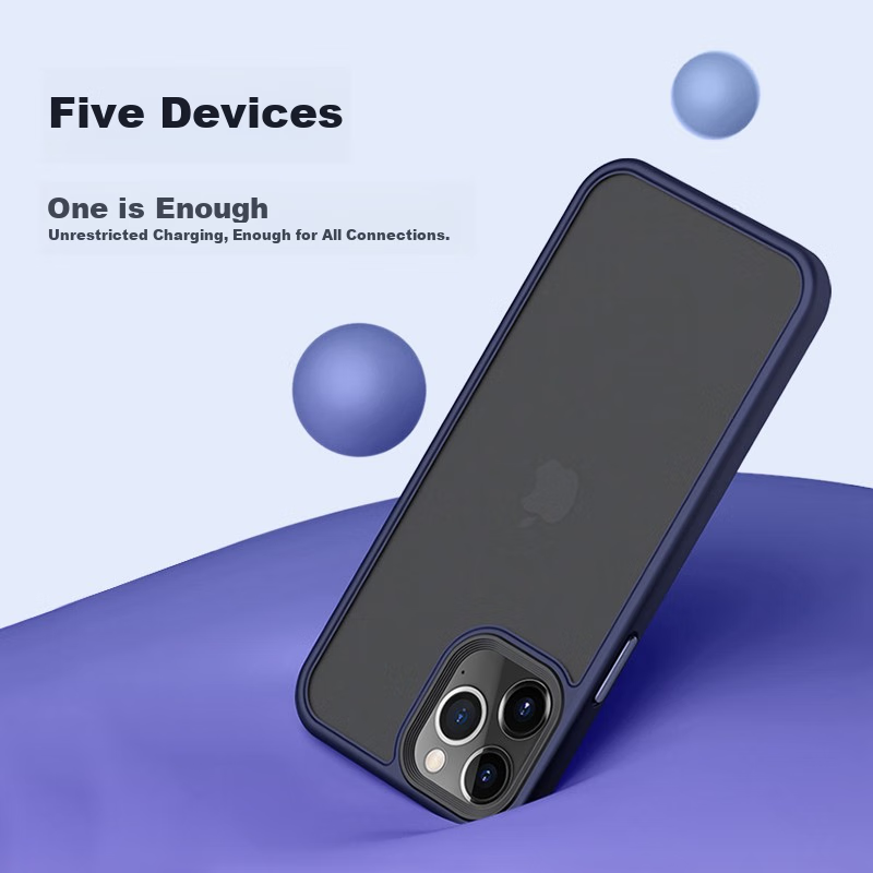 PISEN IPhone 12 Case, Compatible with IPhone 12/12 Pro, Matte Transparent Protec...