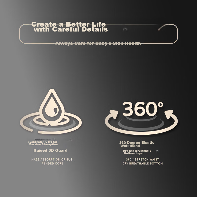 Rouya Silk Soft Pull-Up Diapers XXXL 38 Pieces with Added Vitamin E Essence, Com...