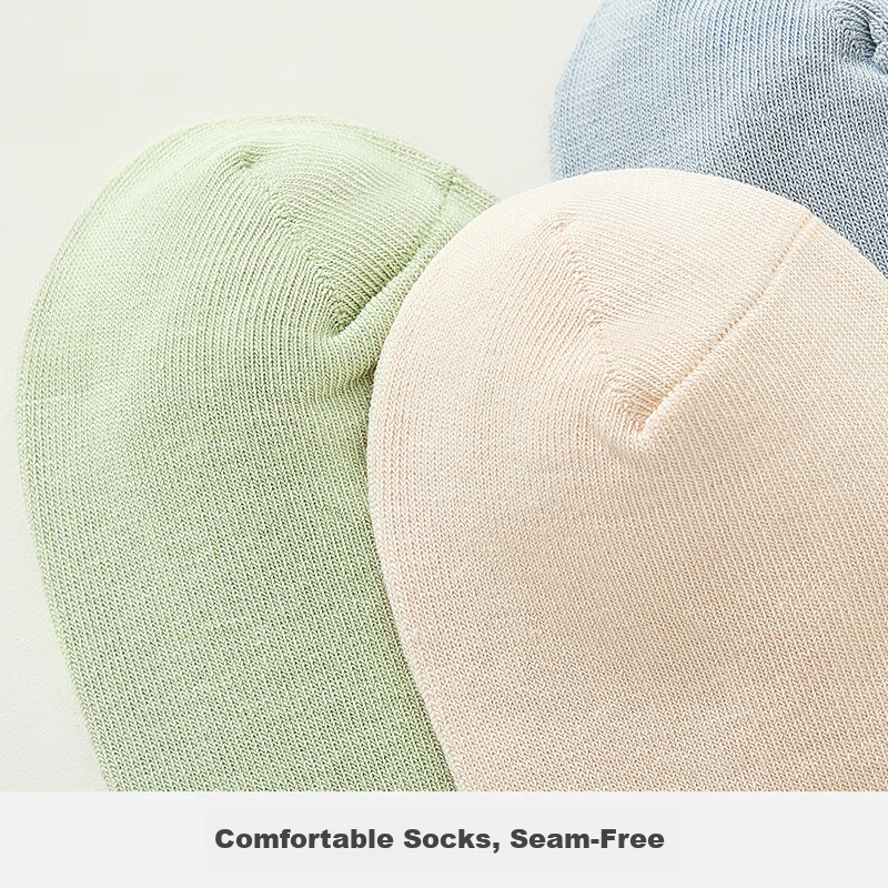 Ordifen 5 Pairs Women's Socks, 5A Antibacterial, All-Season Wear, Spring And Sum...