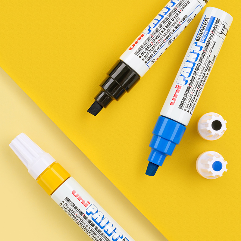 Mitsubishi (Uni) Paint Marker PX-30 Broad Tip Marker Non-fading Oil-based Pen (S...